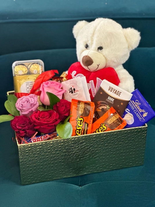 Sweet Love Hamper with Teddy