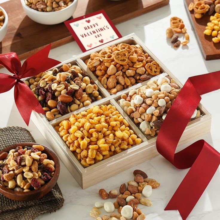 Nuts Gift Basket, A Healthy Gift Basket