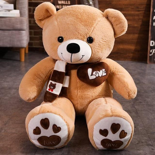 large teddy with soft texture