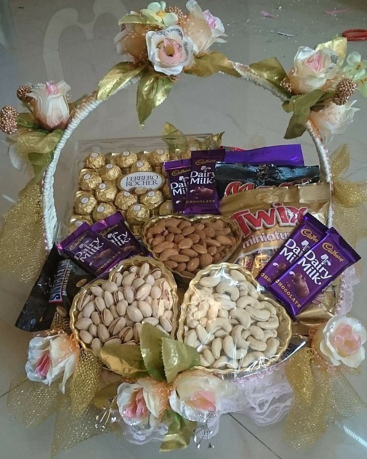 Nuts and chocolate combo hamper